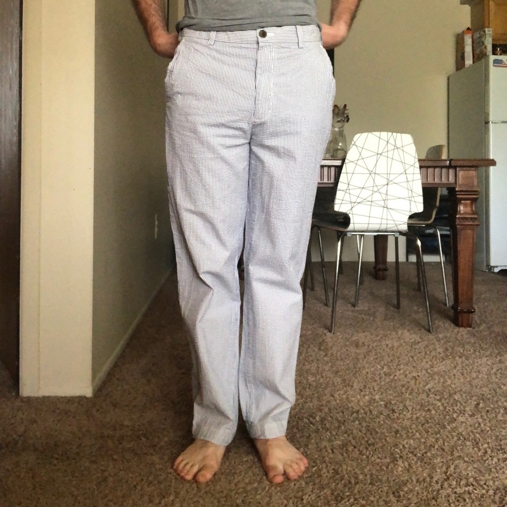 Seersucker Brooks Brother 346 Pant